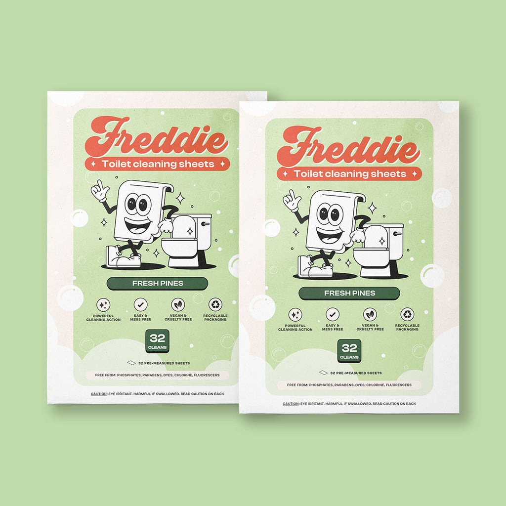 2x Toilet Cleaning Sheets -